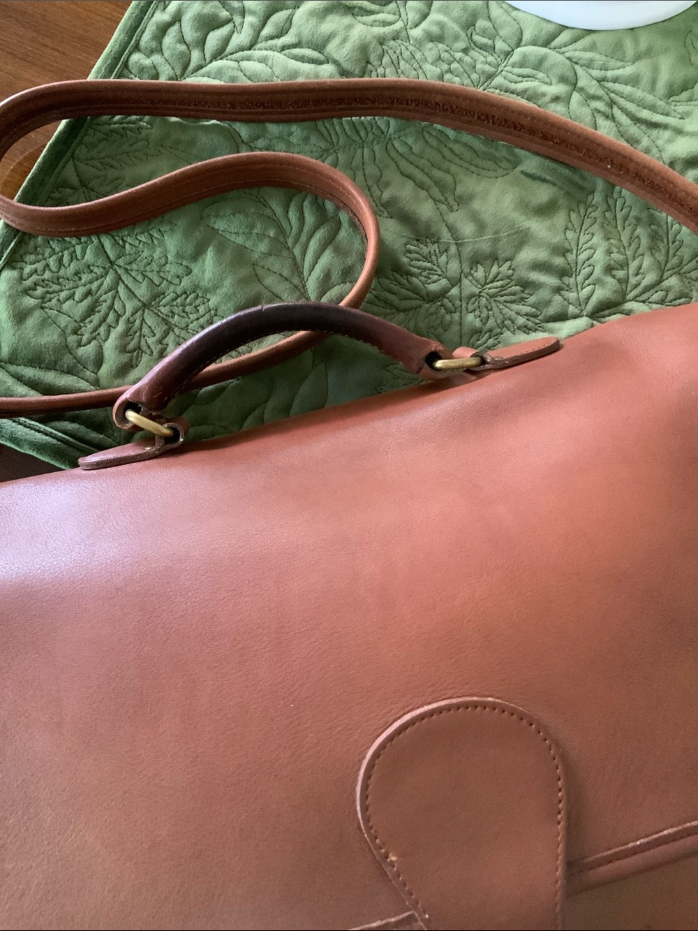 RARE Vintage Coach Vintage Metropolitan Brief featured in Devil wears Prada - Picture 8 of 15